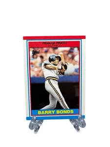 1989 Topps Mini Barry Bonds #5 Pirates MLB Baseball Card - Picture 1 of 3