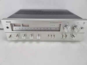Philips AH-683- AM-FM STEREO RECEIVER- PotsCleaned - New ligts - Picture 1 of 18