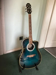 Aria AMB-35 BLS Vintage Electro Acoustic Guitar - Picture 1 of 5