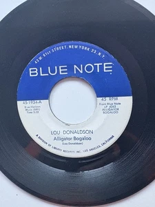 Lou Donaldson 45 Alligator Boogaloo MINT RVG - Picture 1 of 2
