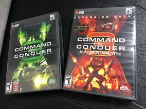 J4 Command & Conquer 4: Tiberian Twilight (PC, 2010) & Renegade - Picture 1 of 6