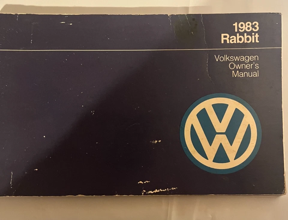 Volkswagen VW Rabbit 1983 manual del propietario Foto 1 de 1