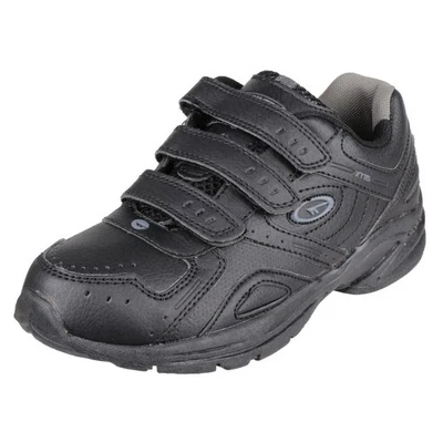 Hi Tec XT115 Trainer Black  Childrens Mono synthetic upper, Perforations in toe - Image 1 of 4