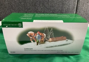 Department 56 Lumberjack figurine - Picture 1 of 13