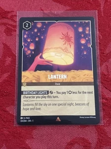 Lorcana First Chapter - Lantern - 33/216 M/NM - Picture 1 of 7