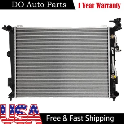 Aluminium Radiator for 2009-2010 Hyundai Genesis 4.6L V8 DPI13085 253103M180 — 第 1/4 张图片