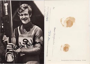 DDR Foto SPORT um 1970/75 Ulrich Wehling mit Autogramm ( 78952 - Bild 1 von 1