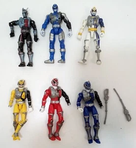 Power Rangers SPD Action Figure Collection of 6 with Accessories - Picture 1 of 13