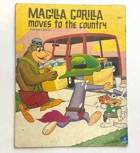 1972 Magilla Gorilla Book Moves to the Country Children's  Hanna Barbara Vintage - Picture 1 of 9