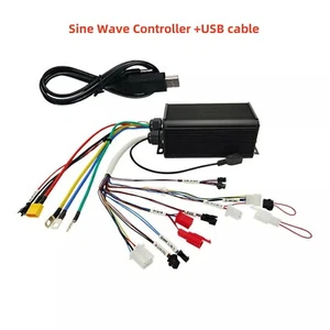 48-72V 1500W 45A E-Bike Programable Sabvoton Controlador de Onda Sinusoidal + Cable USB IM - Imagen 1 de 4