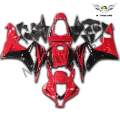 Carenado de carrocería MS Injection rojo negro apto para HONDA 2007-2008 CBR600RR c010 Foto 1 de 4