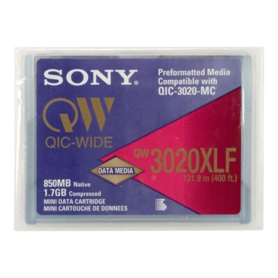 SONY QW3020XLF QIC-WIDE 850MB/1.7GB QIC-3020-MC - Bild 1 von 2