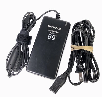 Genuine PS-AC1 AC-1 Adapter Charger for Olympus Evolt E-1 E-3 E-30 E-5 E-300 - Image 1 of 3