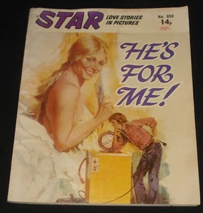 STAR LOVE STORIES 1981 TEEN COMIC PIN UPS ROBERT REDFORD SPECIALS GILES WATLING - Picture 1 of 4