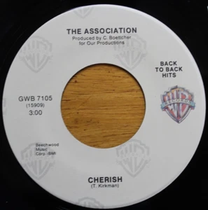 THE ASSOCIATION CHERISH / ALONG CAME MARY 45RPM 7" VINYL RECORD NM WB - Picture 1 of 4