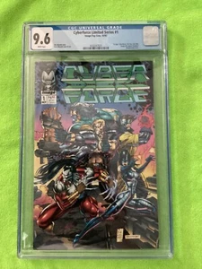 Cyberforce Serie Limitada #1 CGC 9.6 1992 Imagen/Top Cow primera aplicación Cyberforce - Imagen 1 de 2