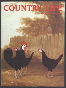 Country Life Jan 1989 LEDREBORG DENMARK EDWARDIAN ILLUSTRATOR AVOCET CLONING - Picture 1 of 1