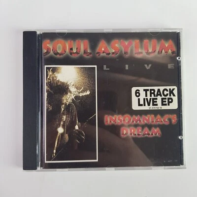 Soul Asylum Live Insomniacs Dream 6 Track EP Without A Trace Black Gold 1994 CD - Image 1 of 4