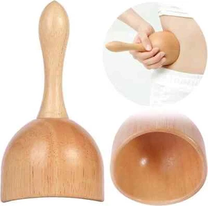 Taza sueca de madera con mango masajeador de madera terapia herramienta de masaje escultura corporal - Imagen 1 de 4