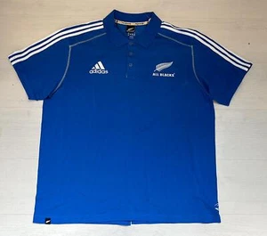 4800/10 ADIDAS ALL BLACKS RUGBY NUOVA ZELANDA POLO COTONE XD25705 - Imagen 1 de 1