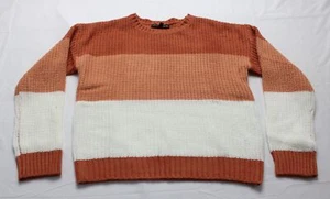 Love Ellie Girl's Eleanor Enzyme Wash Pullover DP3 Burnt Orange Medium NWT - Picture 1 of 3