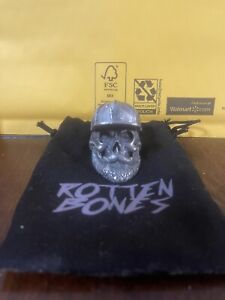 Rotten Bones Bearded Villains Skull Ring