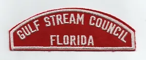 Gulf Stream Council, Florida RWS, tira roja y blanca, ¡como nueva! - Imagen 1 de 1