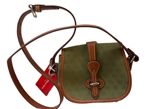 Nuova con etichette* Dooney & Bourke~Borsa in marmo verde jacquard made in USA - Foto 1 di 5