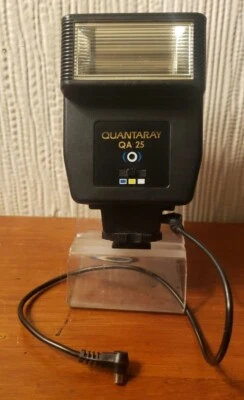 Quantaray QA 25 Automatic Computerized Flash - For 35mm Camera Hot Shoe Mount - Image 1 of 4