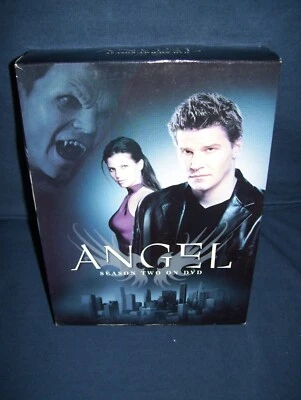 Angel Season Two Used DVD Set 20th Century Fox 2003 Buffy The Vampire Slayer Foto 1 de 2