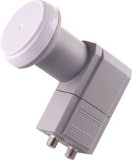 Schwaiger Twin LNB grau