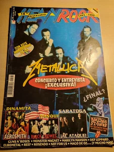Revista HEAVY ROCK nº 191 METALLICA AEROSMITH SARATOGA ROLLING STONES - Imagen 1 de 3