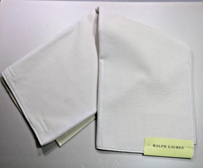 Ralph Lauren 26"x26" Remanente Tela "Terciopelo Del Sol" Color Alabastro México Foto 1 de 4