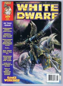 White Dwarf Magazine #209 (junio 1997 Games Workshop portada Geoff Taylor) - Imagen 1 de 1