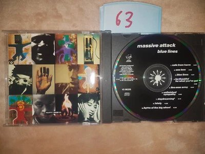 MASSIVE ATTACK BLUE LINES    CD - Bild 1 von 2