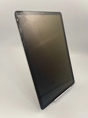 Samsung Galaxy Tab S5e SM-T720 Silver 10.5" Android Tablet Faulty Cracked #B - Image 1 of 4