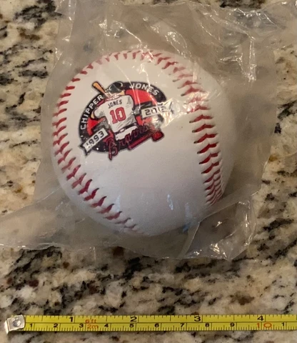 New Sealed 2012 Chipper Jones Atlanta Braves Retirement Season Ticket Baseball Cover