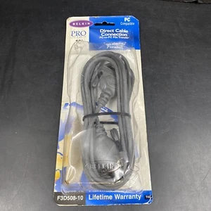 Belkin Pro Series 10 Foot Direct Cable Connection PC To PC Transfer DB25 Male - Picture 1 of 6