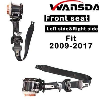 Seat Belt For Buick LaCrosse 2009-2017 Front Driver And Passenger Seat Black L&R - Image 1 of 4
