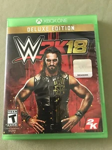 WWE 2K18: DELUXE EDITION (MICROSOFT XBOX ONE, 2017) - Picture 1 of 3