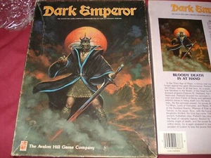 JUEGO DEL EMPERADOR OSCURO - AVALON HILL - 1985 - EMPERADOR OSCURO - RARO - FANTÁSTICA GUERRA - Imagen 1 de 9
