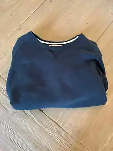 Wonder Looper Pullover Rundhalsausschnitt dunkelblau Japan Medium Baumwolle - Bild 1 von 7