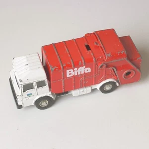Corgi Revopak Refuse Collector, Biffa Trent, rot-weiß, Play Worn unvollständig - Bild 1 von 18