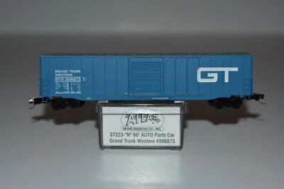 N Scale Atlas 37223 Grand Trunk 60' Auto Parts Boxcar 306873 C7822 - Image 1 of 2