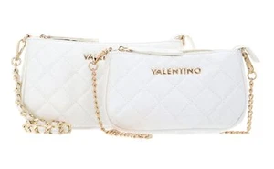 VALENTINO Ocarina Crossbody Schultertasche Umhängetasche Tasche Bianco weiß - Bild 1 von 5