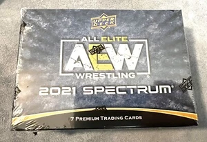 2021 Oberdeck AEW Spectrum Wrestling Hobby Box - 3 Auto/Relikt/Treffer pro Box! - Bild 1 von 15