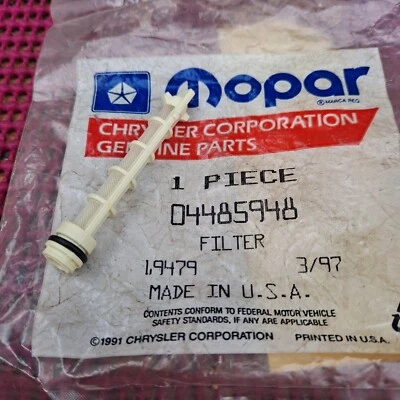 1991-1993 New Yorker Imperial Dynasty T&C NOS MoPar Anti-Lock Brake PUMP FILTER - Image 1 of 2