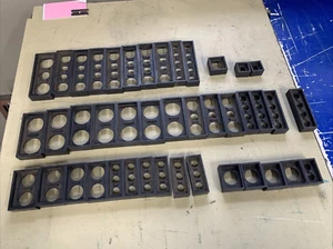 Plastic Letterpress Furniture Lot - 42 Piece - Rare! - Picture 1 of 14
