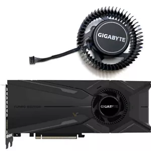 75mm GIGABYTE GTX 1080 RTX 2080 Ti Graphics Card Turbo Fan Replacement 37mm TD07 - Picture 1 of 4