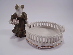 Art Nouveau Authentic Porcelain Figurine From 1910 Imperial Amphora Turn Austria - Picture 1 of 6
